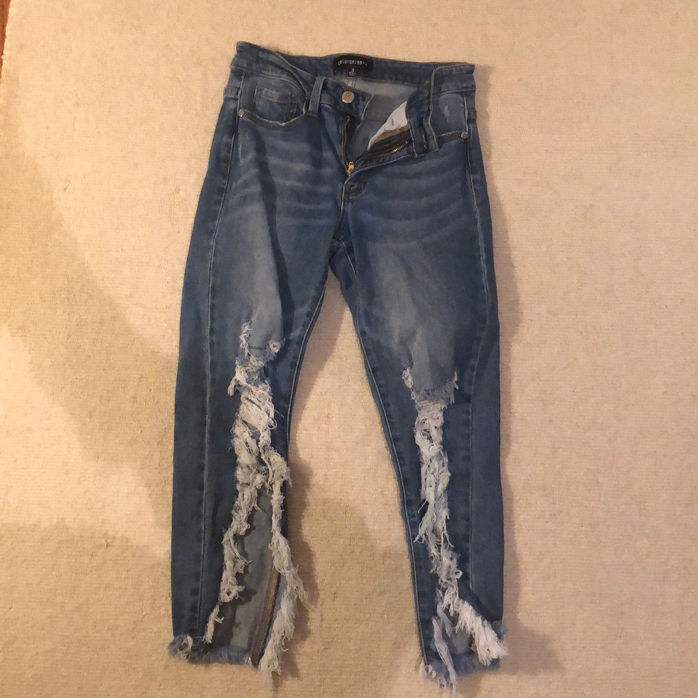 Capri jeans